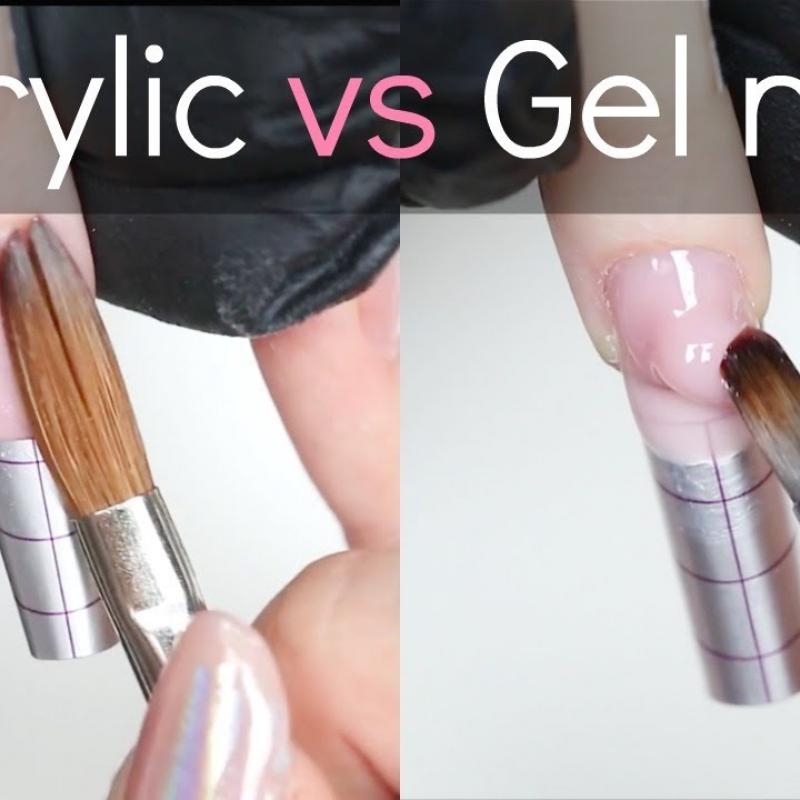 What's The Difference Between Gel Nail Extensions And Acrylics?